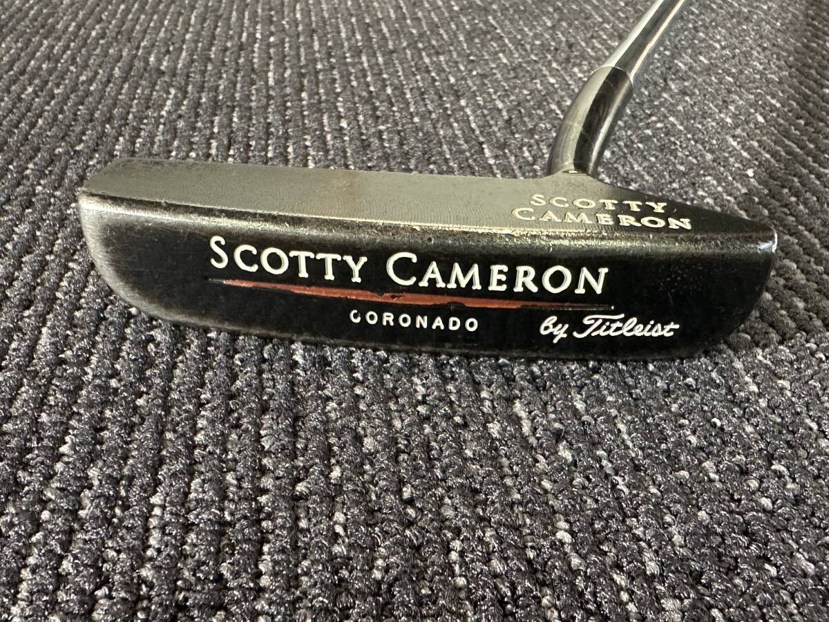 S4011 SCOTTY CAMERON スコッティキャメロン by Titleist タイトリスト CORONADO コロナド 34インチ パター カバー付き