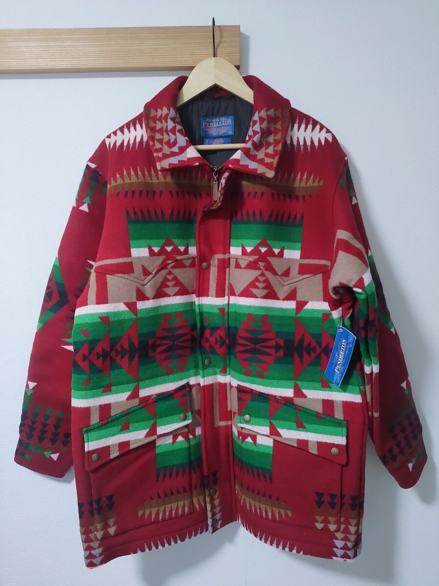 【新品 未使用品】PENDLETON／ペンドルトン　ウールコート　M　送料無料