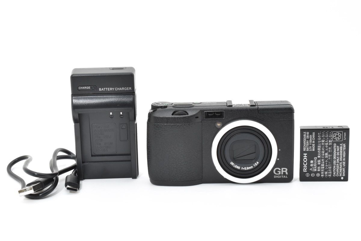 【大人気シルバーリング】 RICOH リコー GR DIGITAL 初代 コンパクト デジタルカメラ コンデジ #3240