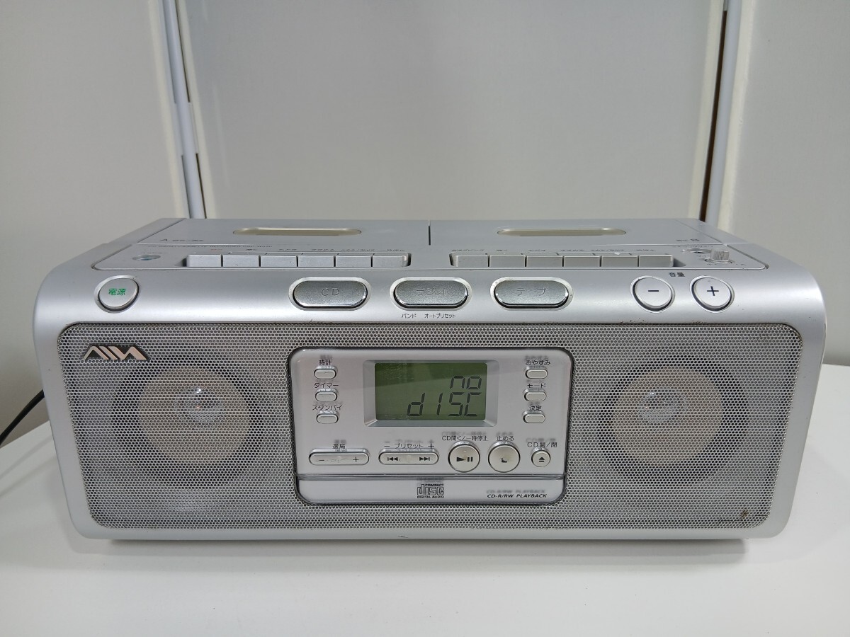 #816 AIWA CDラジカセ アイワ CSD-W330 (現SONY) 動作確認◎ ラジカセ CDラジオカセットレコーダー/和歌山県にて引き取り大歓迎