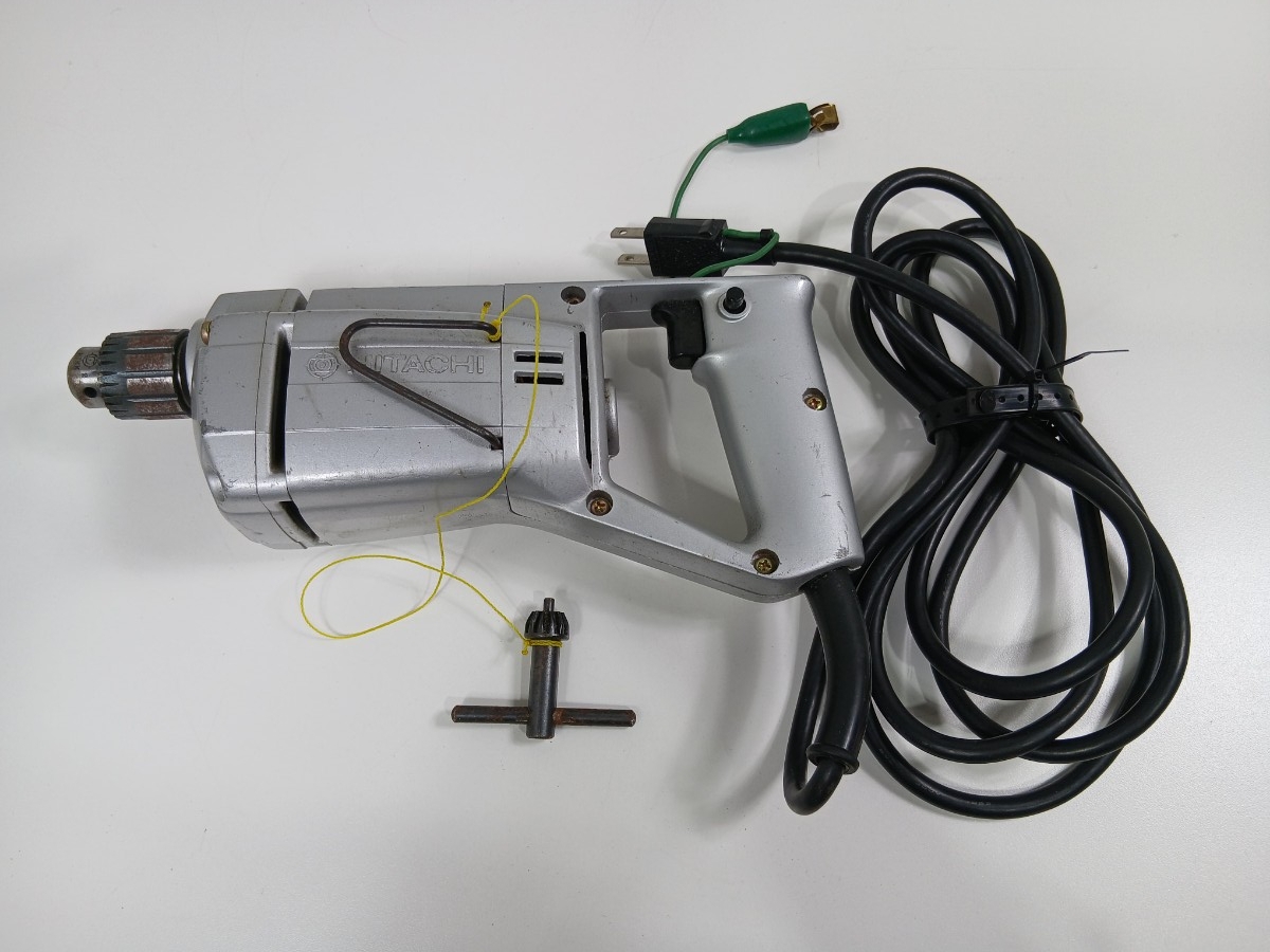 #957 HITACHI ヒタチ 日立工機 電気ドリル 電動工具 D-6C/和歌山県にて引き取り大歓迎