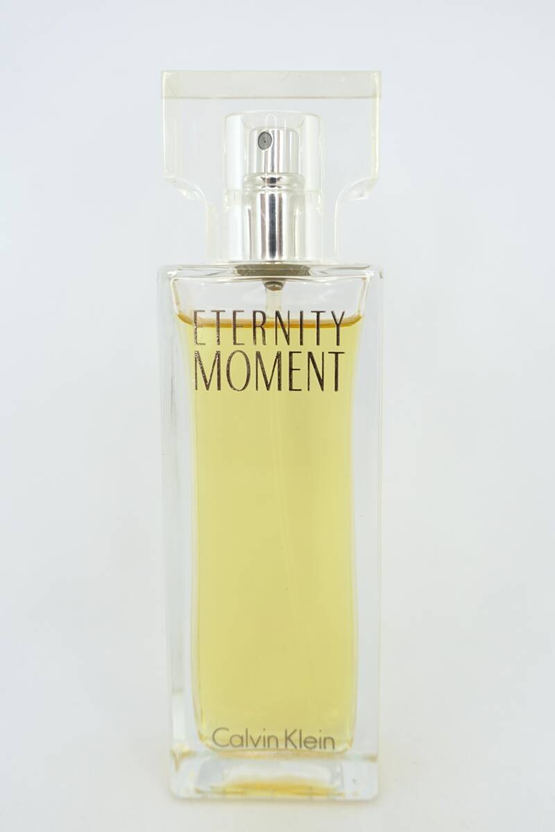 11-096① CALVIN KLEIN ETERNITY MOMENT カルバンクライン エタニティ モーメント EDP 30ml 残量 9割 香水 フレグランス