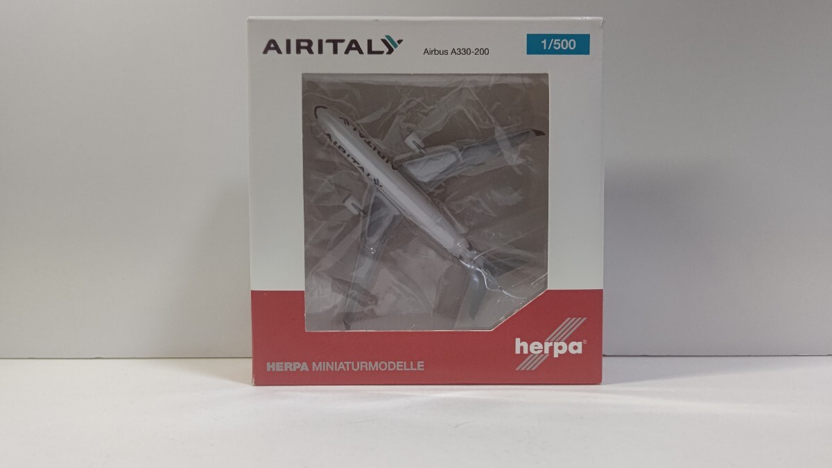1/500 herpa Wings AIRITALY AIRBUS A330-200 旅客機