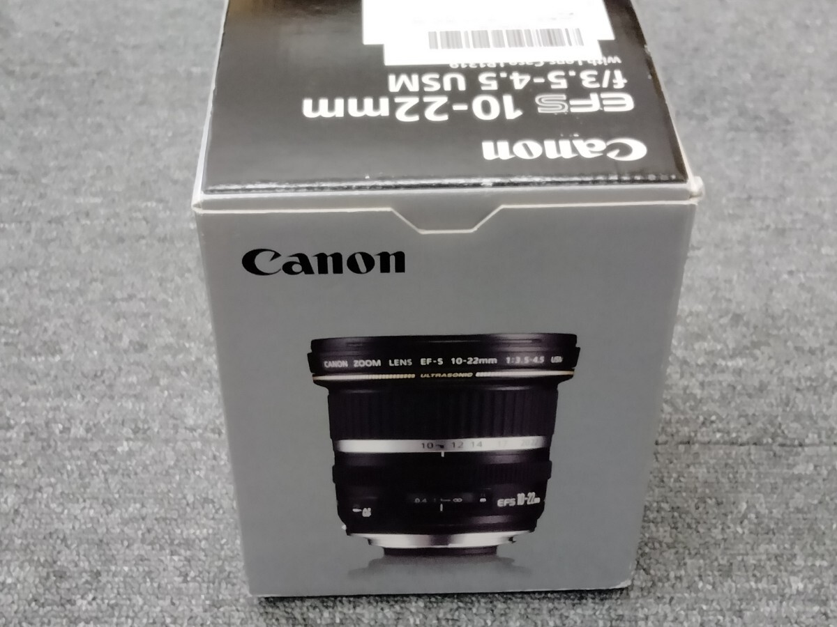 【新品未使用】Canon 超広角ズームレンズ EF-S10-22mm F3.5-4.5 USM APS-C対応