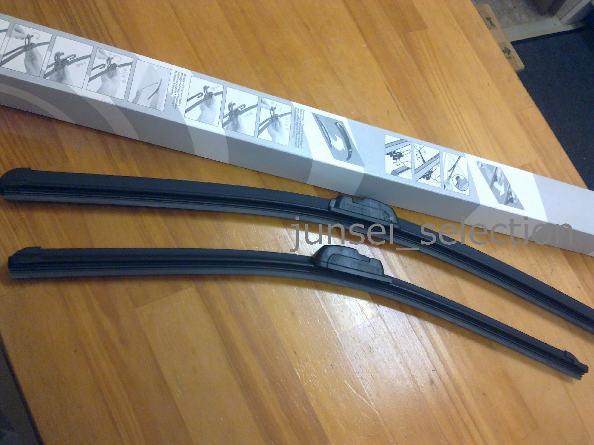 BMW 純正 E46 フロント フラットワイパーブレード set 左ハンドル用 M3 M3CSL 318i 320i 323i 330i 318Ci 330Ci