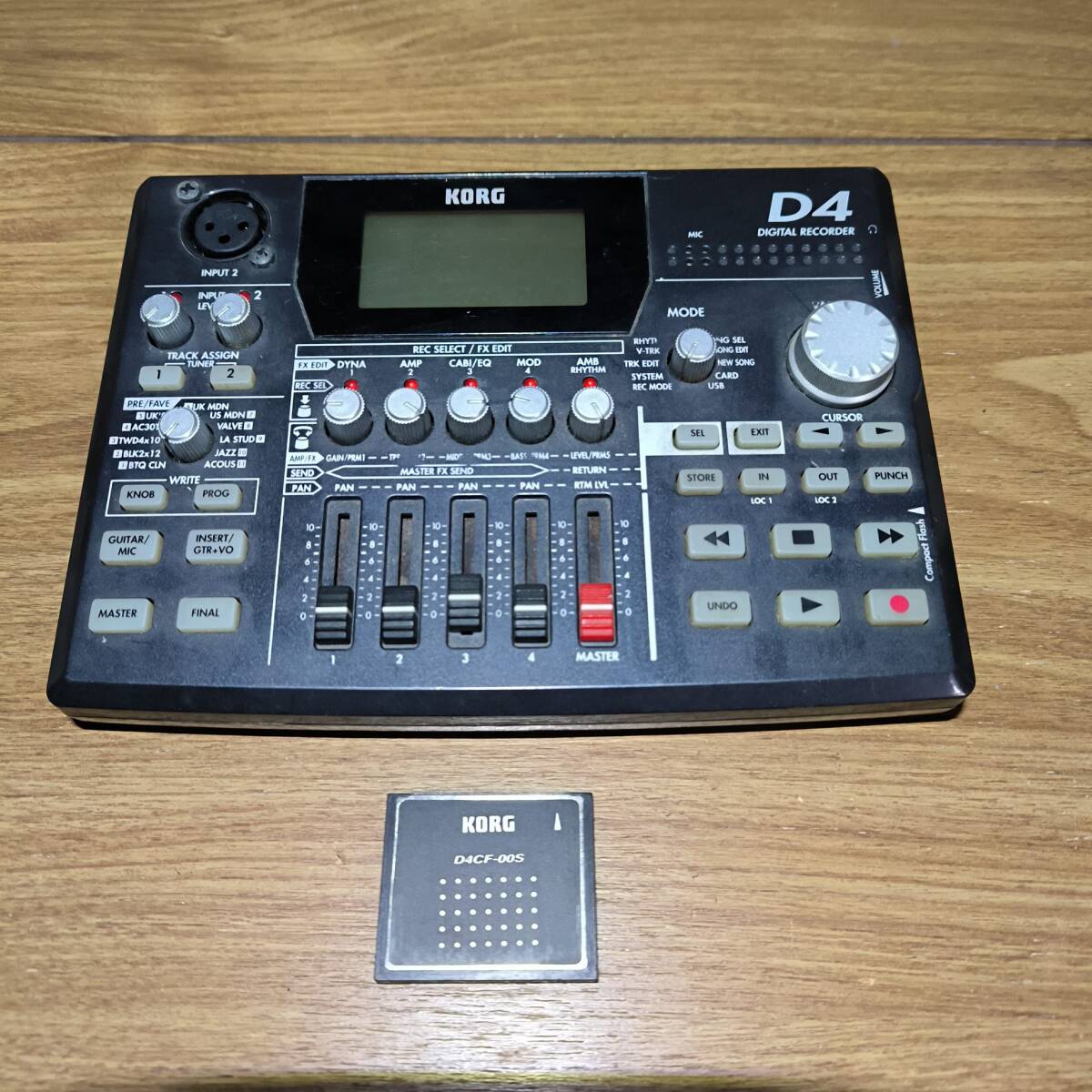 コルグ D4 デジタルレコーダー KORG マルチトラックレコーダー