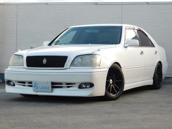 クラウンアスリート 2.5 V 5MT換装　社外フルエアロ　ST-GARAGE車高調