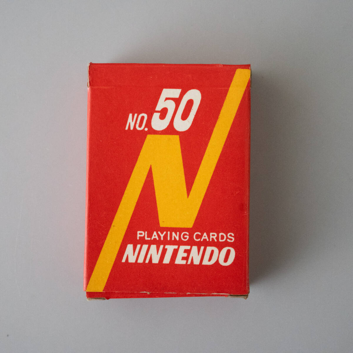 貴重 未使用品 当時物 任天堂 トランプ 昭和レトロ nintendo PLAYING CARDS NO.50 ニンテンドウ コレクション