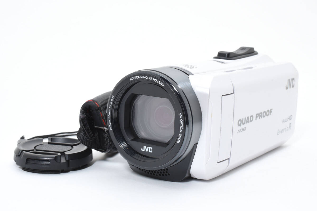 JVC ビクター GZ-R400 ハイビジョンメモリームービー EVERIO 32GB ホワイト