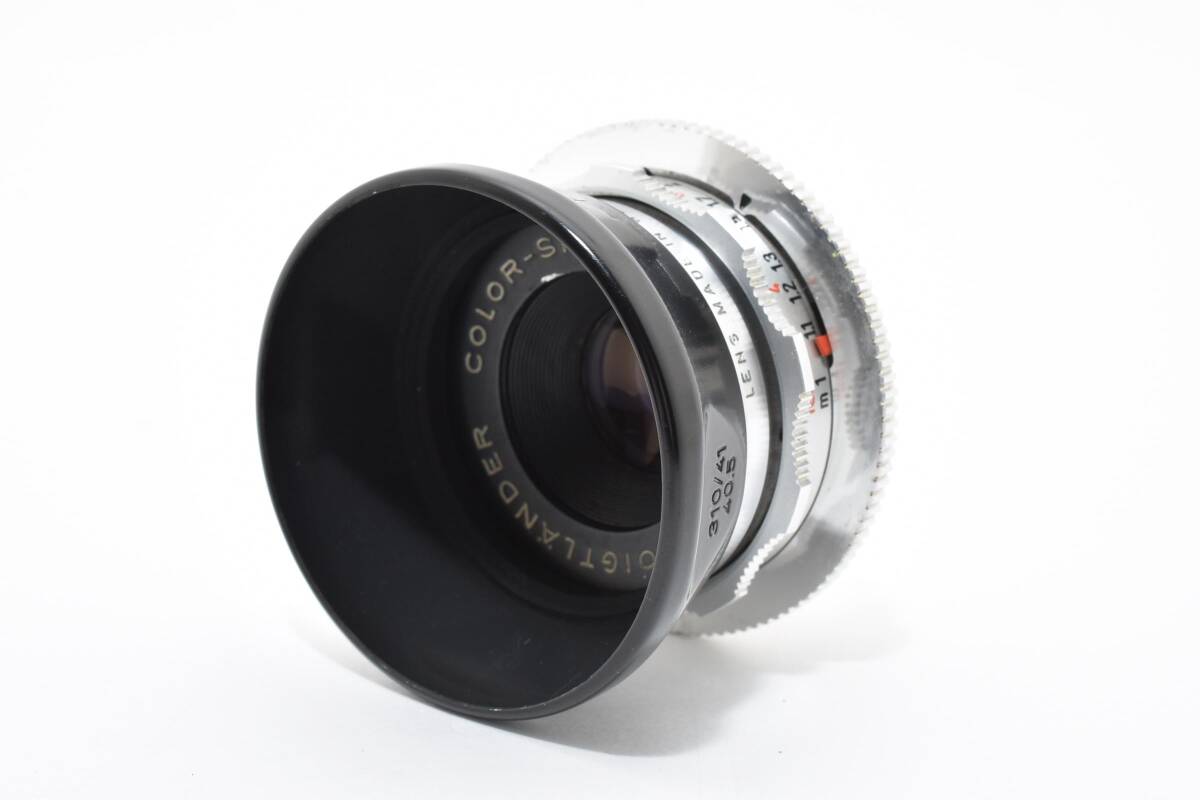 フード付＊VOIGTLANDER フォクトレンダー COLOR-SKOPAR X カラースコパー 50mm F2.8 デッケルマウント