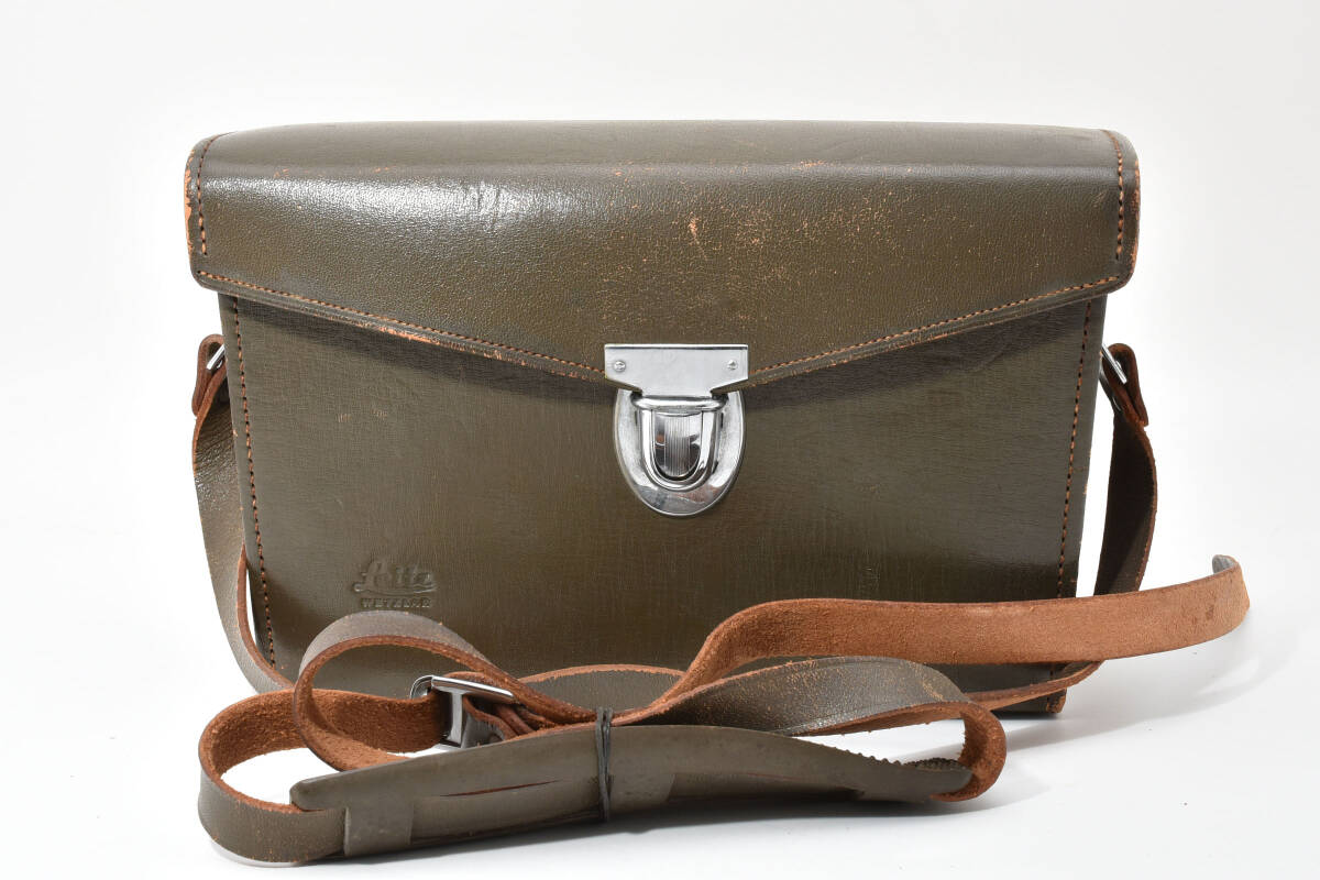 Leica ライカ 純正 カメラバック 革製 LEITZ WETZLAR GERMANY