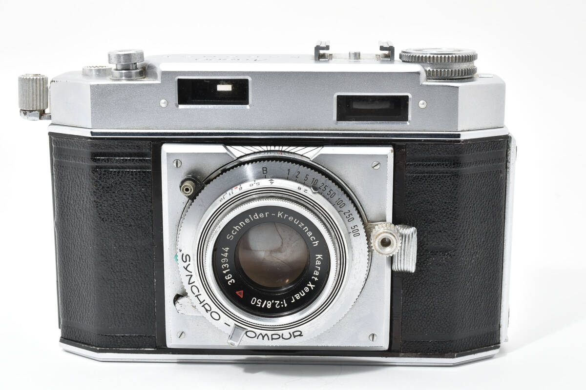  Ansco KAROMAT Schneidar-Kreuznach Karat Xenar 50mm F2.8 蛇腹カメラ
