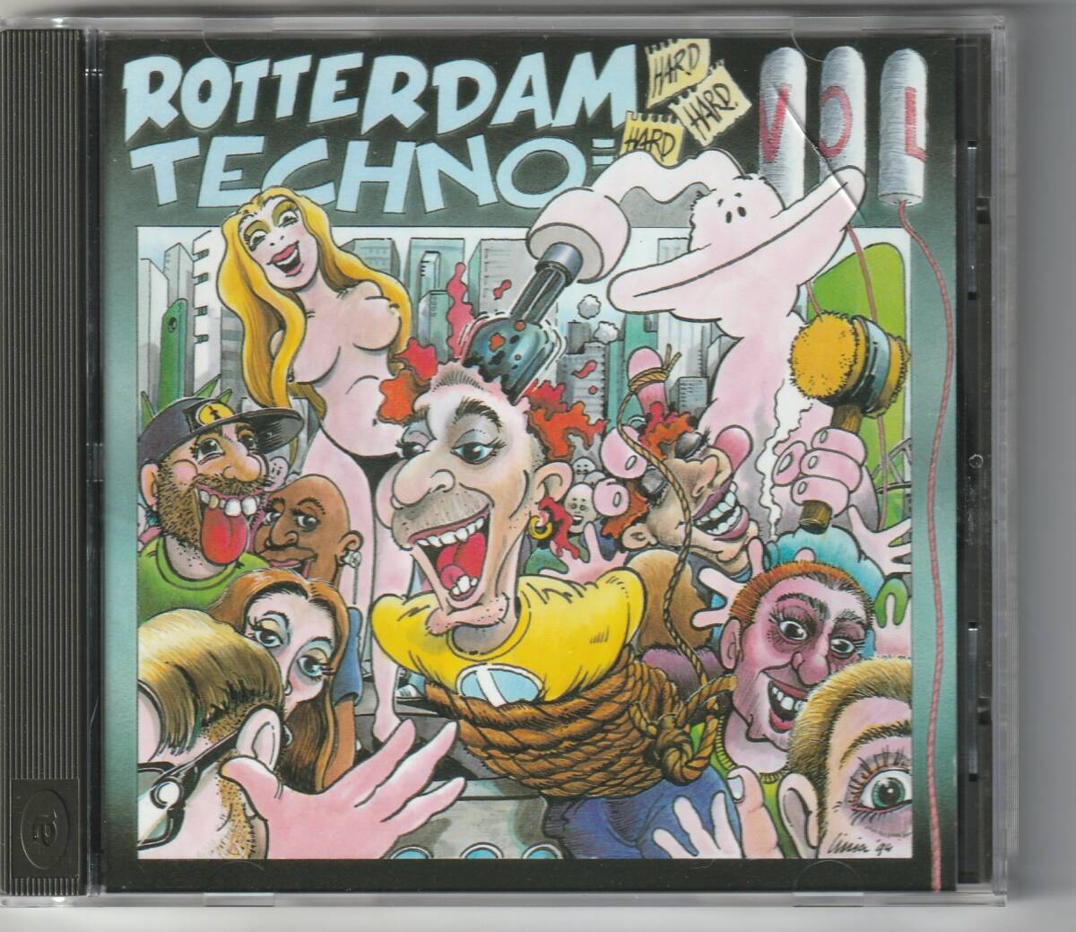 ★元祖ガバ/ハードコアVA●1993年リリース【ROTTERDAM TECHNO = HARD×3 Vol.3 帯付(SAMPLE盤)】★スピルミネーター等の曲収録 ※美品