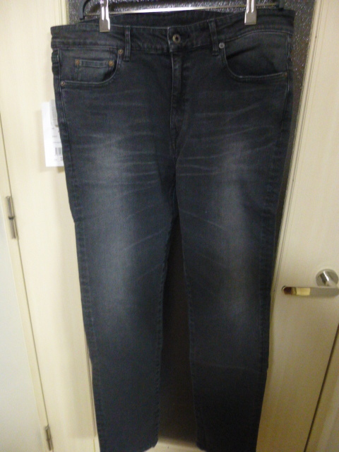 新品JAPAN BLUE JEANS ジャパンブルージーンズストレッチ加工ブラックデニムパンツ