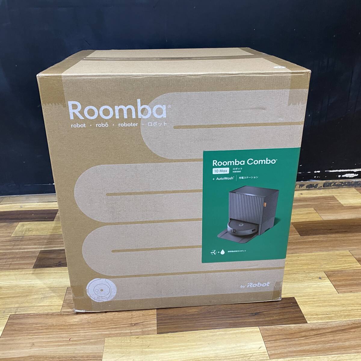 ☆新品未開封品 Roomba ルンバ コンボ10 Max + AutoWash 充電ステーション X085860 ロボット掃除機 2511-K0270K(NT)