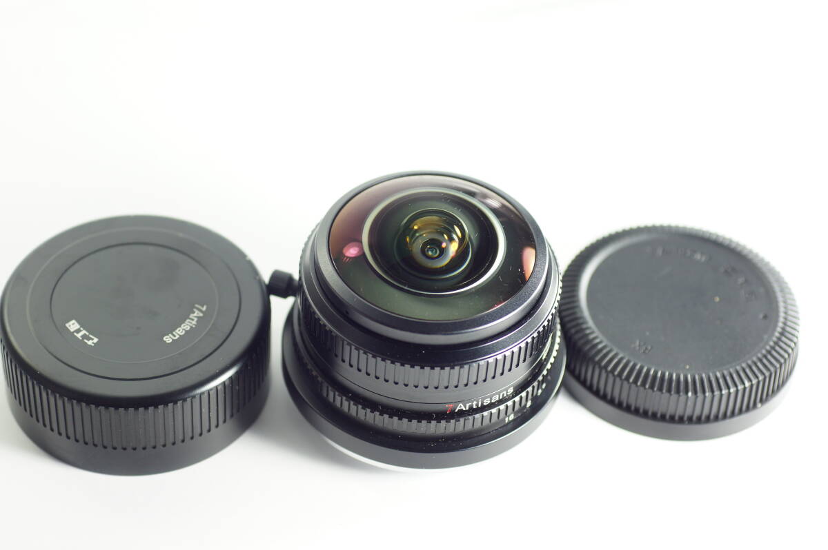 FOX551 とてもキレイ 七工匠 7 Artisans 4mm F2.8 魚眼レンズ超広角レンズ Xマウント 富士フイルムX レンズ