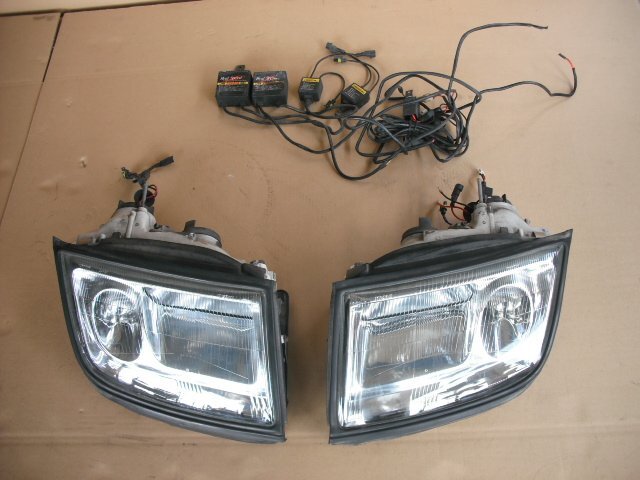 『B287』GZ32 VG30DE フェアレディZ Tバールーフ 300ZX 後期型 ? 左右 ヘッドライト Real Speed HId ? キセノン d61z