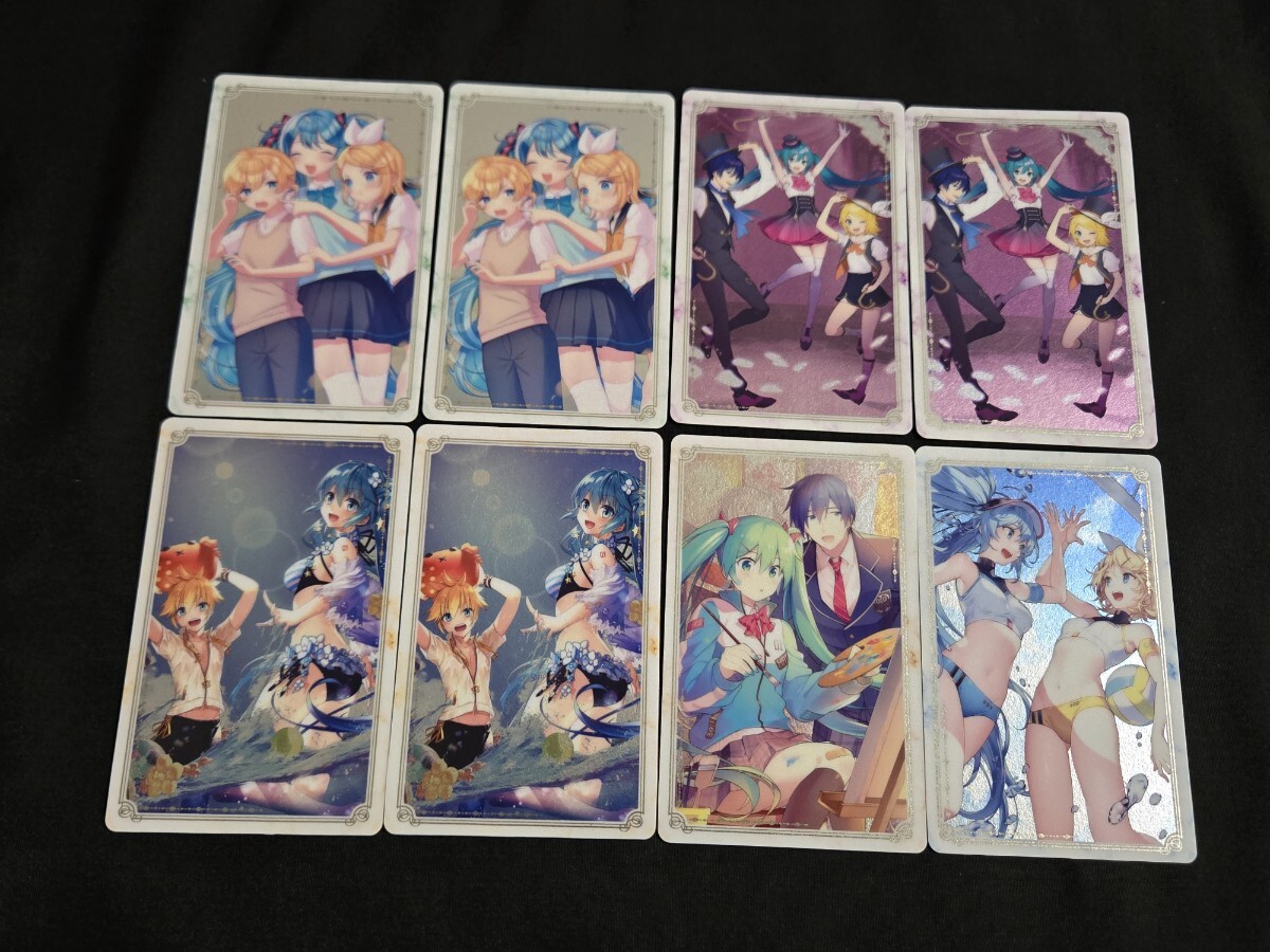 希少 初音ミク メタリックカード まとめセット