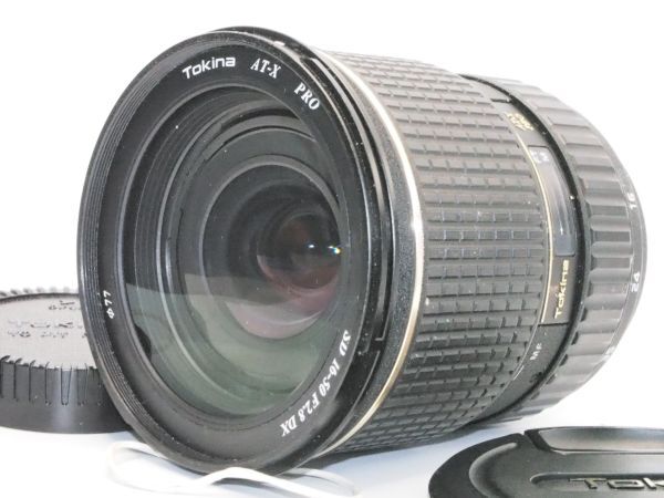 41★美品★超極上品★純正前後キャップ★完動品★ニコン TOKINA AT-X PRO SD 16-50mm F2.8 DX for NIKON#240059