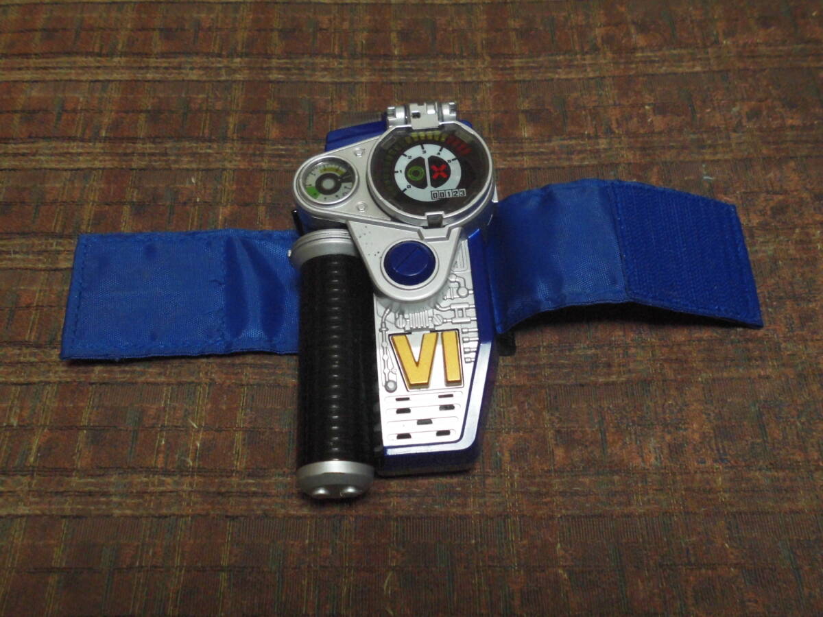 即決有★バンダイ 特捜戦隊デカレンジャー★正拳変身ブレス ブレスロットル★戦隊変身ブレス　変身なりきり　動作確認済USED★BANDAI