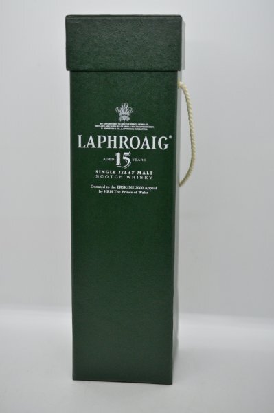 【空箱】LAPHROAIG ラフロイグ 15年 スコッチ コレクション マニア ウイスキー 空き箱 ②