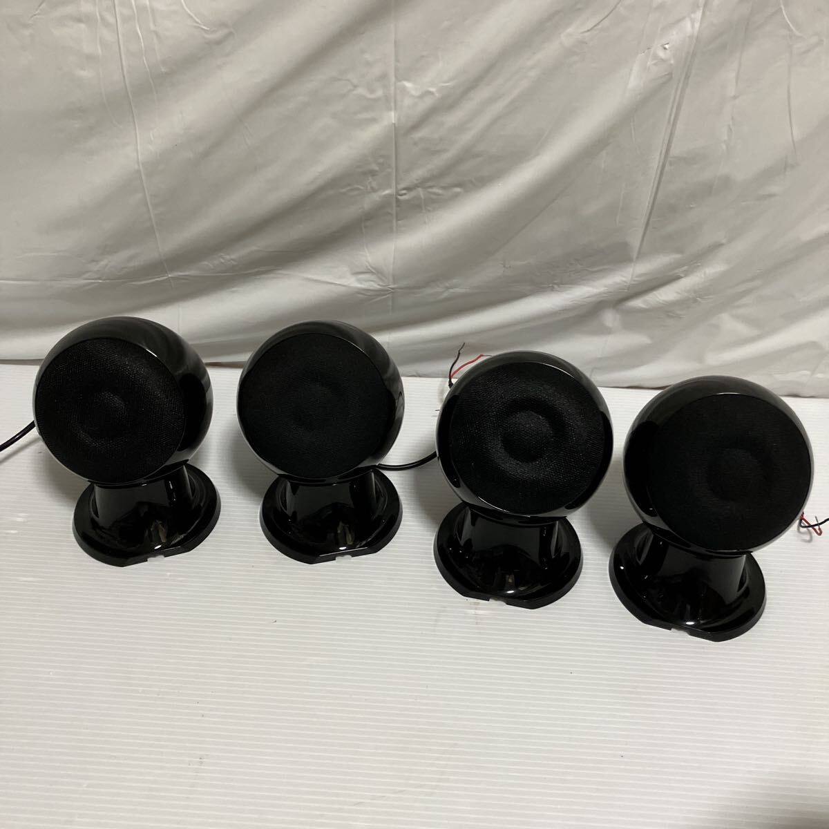 R426 cabasse（キャバス） ALCYONE2（ブラック）ブックシェルフ型スピーカー 4個セット