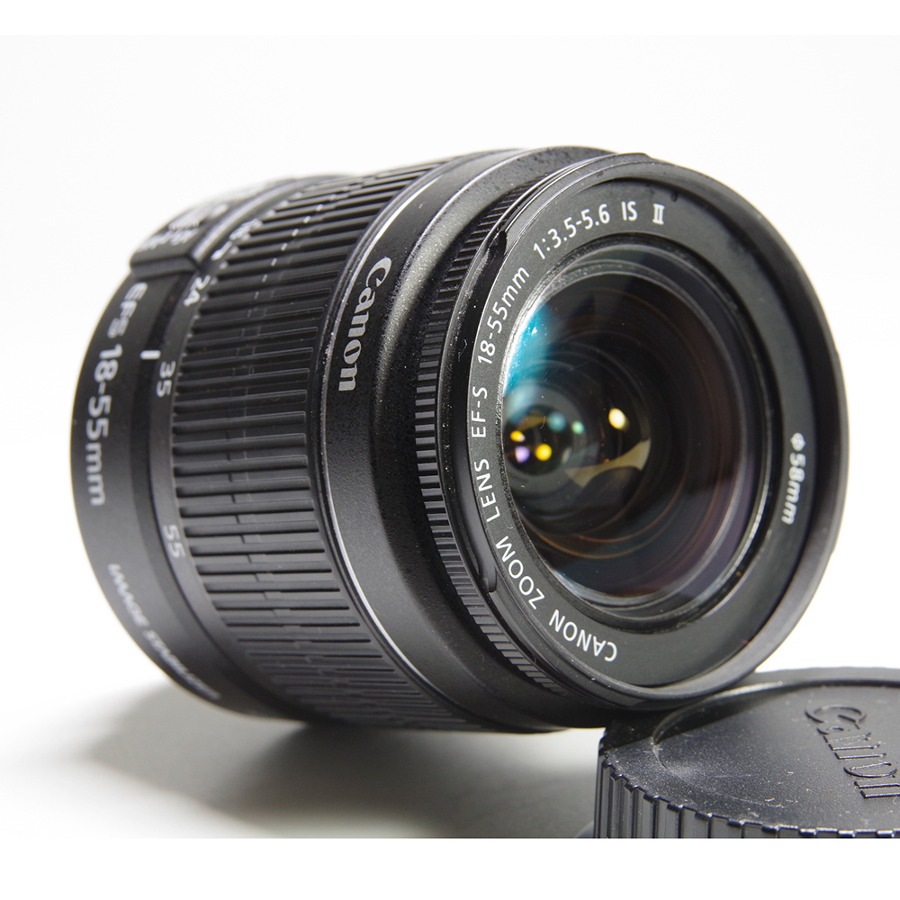 キャノン　CANON　レンズ EF-S 18-55mm 1:3.5-5.6 IS Ⅱ 2　718