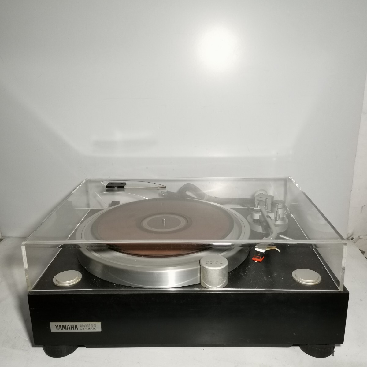  YAMAHA GT-2000+SHURE SC39ED ターンテーブル 再生はok カートリッジ付 ジャンク？1001