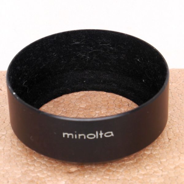 MINOLTA純正 メタルレンズフード D52ND（中古動作品）