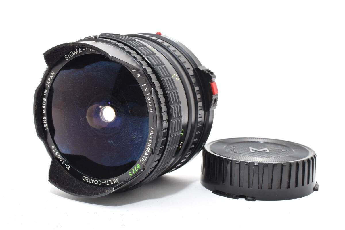【動作良好品★】シグマ SIGMA-FISHEYE 16mm F2.8 FDマウント #M12370