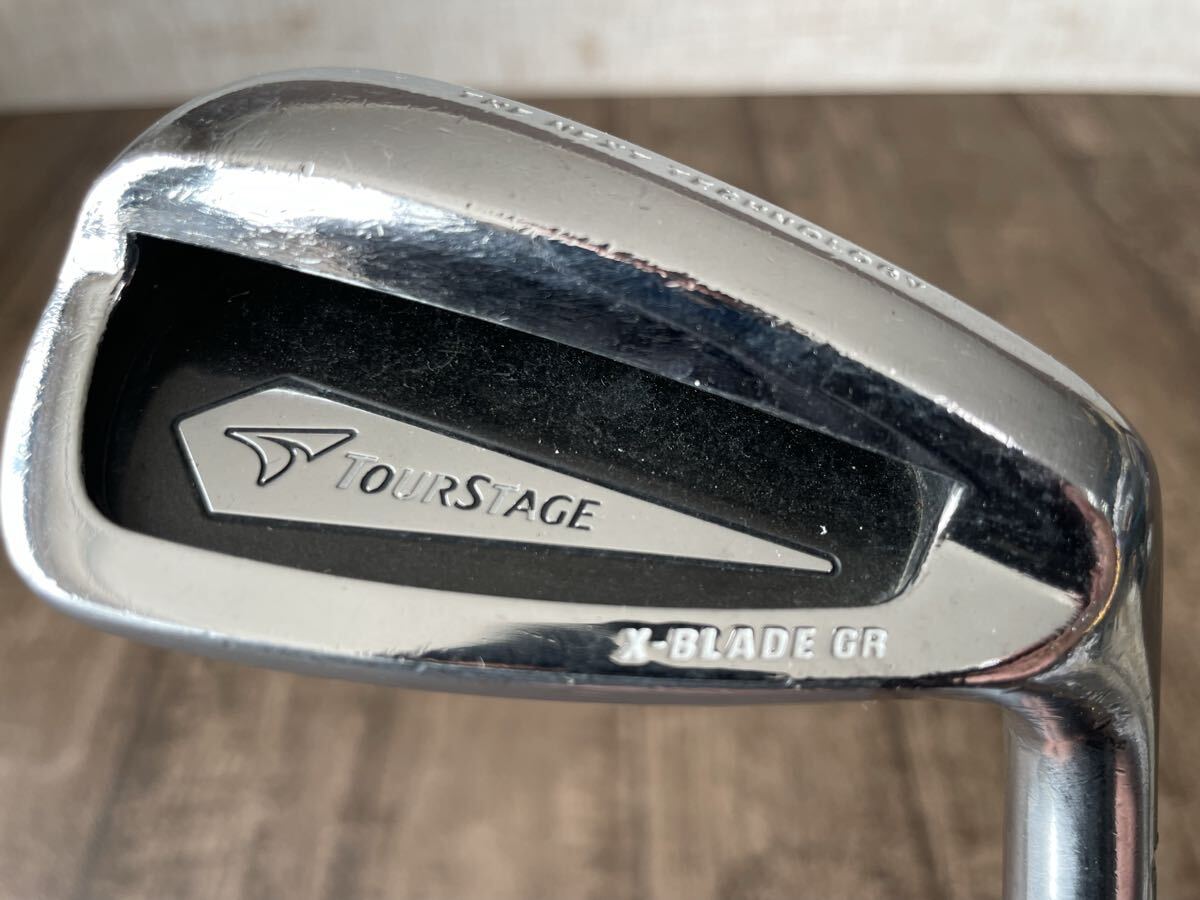 1円 TOURSTAGE ツアーステージ X-BLADE GR アイアン 9番 #9 フレックスS 
