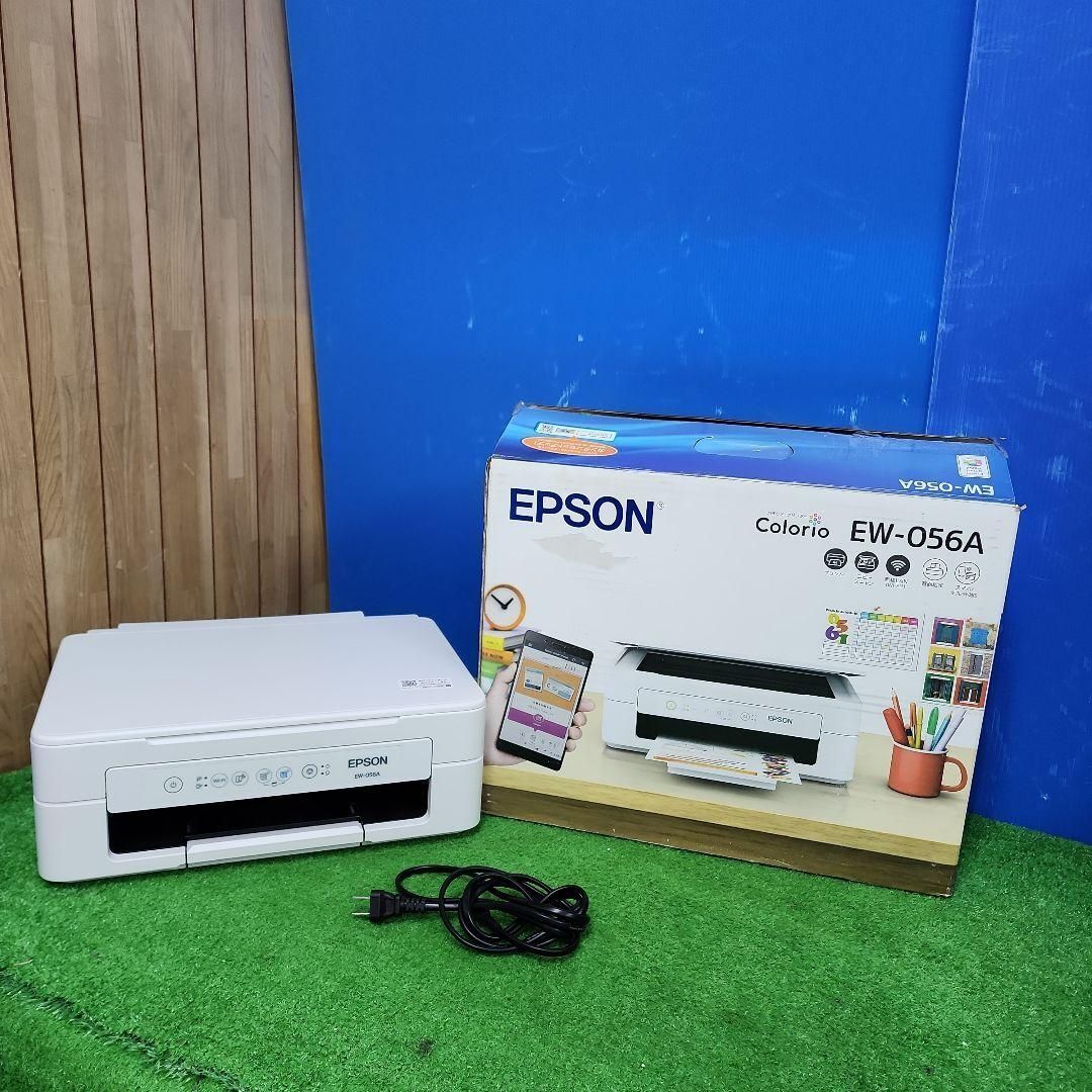 G214メ★エプソンインクジェットプリンターEW-056A/2024年製・店頭手渡しOK★　保証付★2511