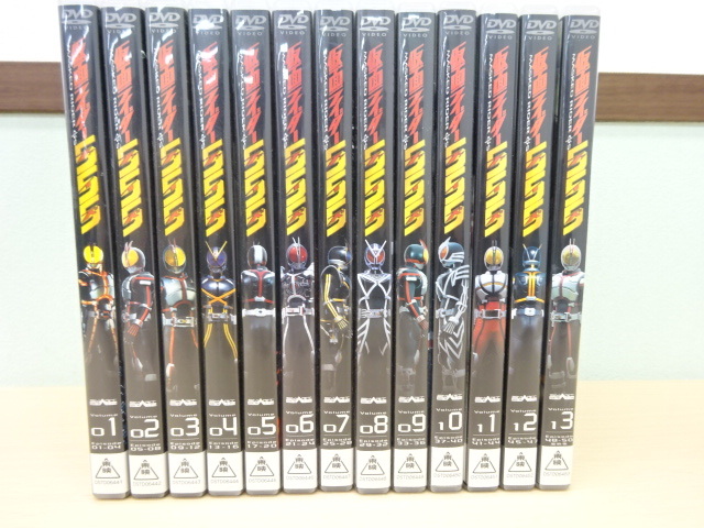 【＃16335】仮面ライダー555(ファイズ) DVD ★全13巻セット★　Vol.1~13