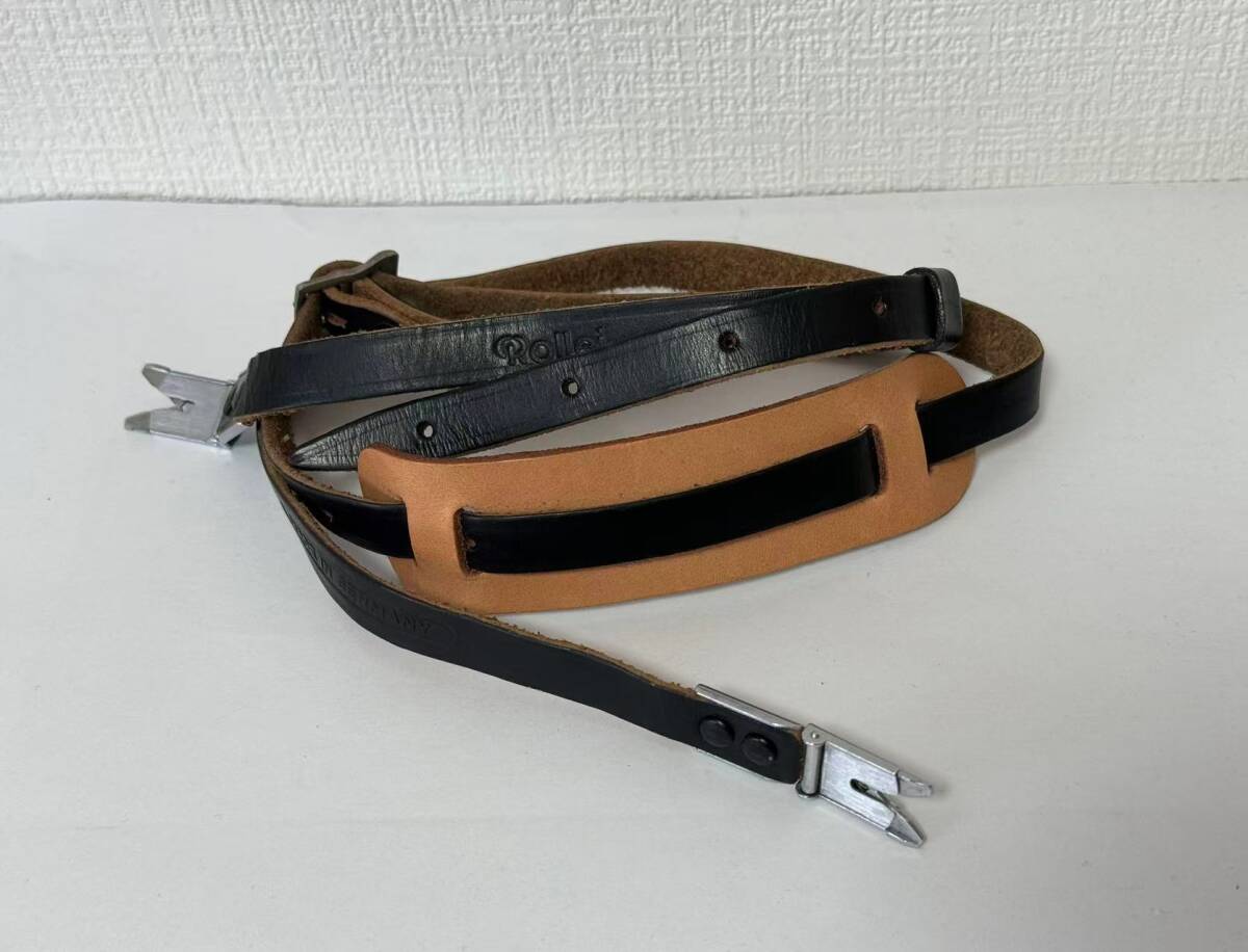 ローライフレックス ROLLEI 二眼用 ストラップ カニ爪 Rollei ローライフレックス2.8F/2.8E/3.5Fなど用