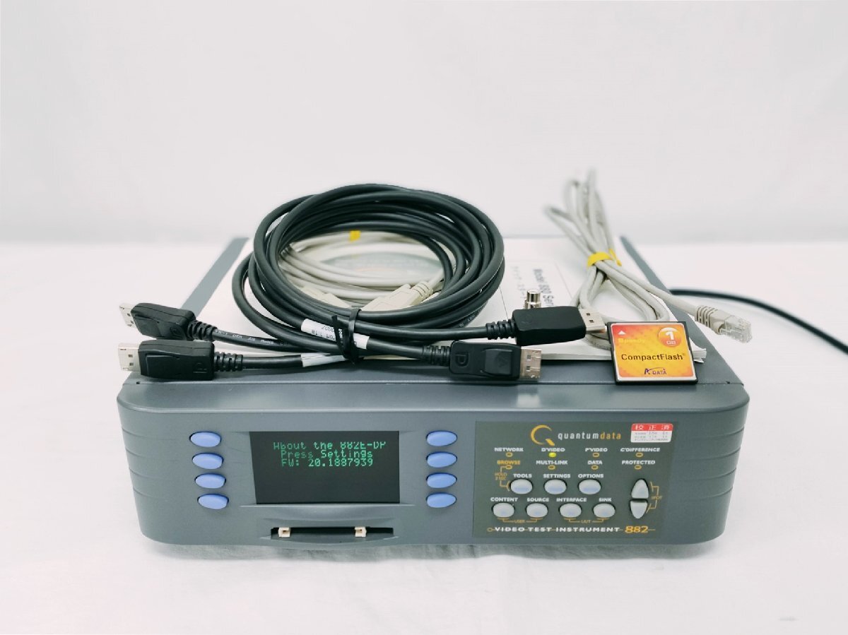 【正常動作品】Quantum Data 882E Video Test Generator
