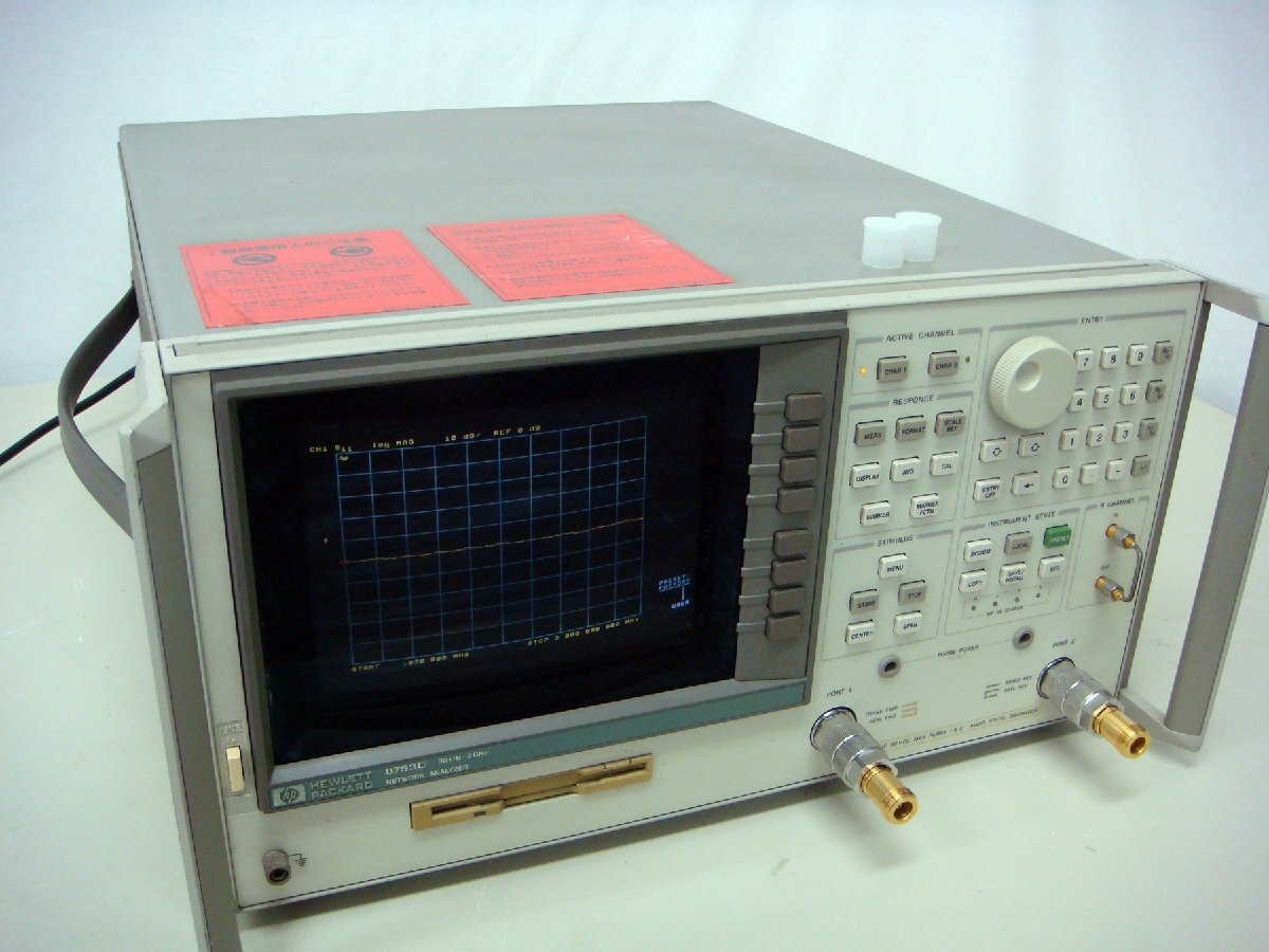 【中古】HP 8753D /010 3GHz S-parameter Test Set
