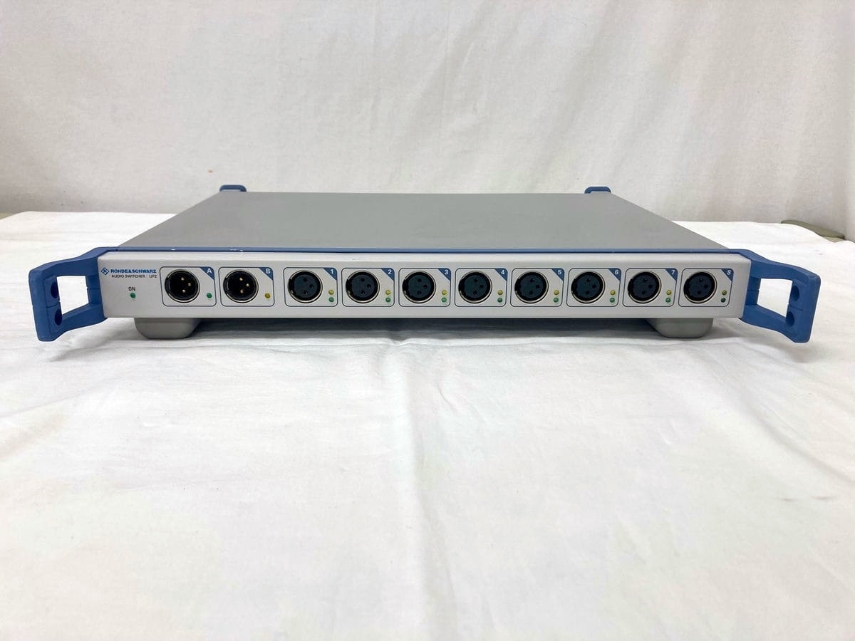 【正常動作品】Rohde&Schwarz UPZ オーディオスイッチャー