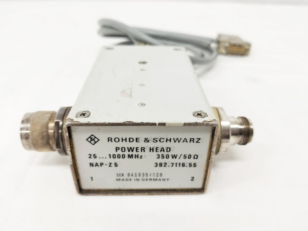 【正常動作品】Rohde&Schwarz NAP-Z5 25MHz-1GHz 350W パワーセンサー