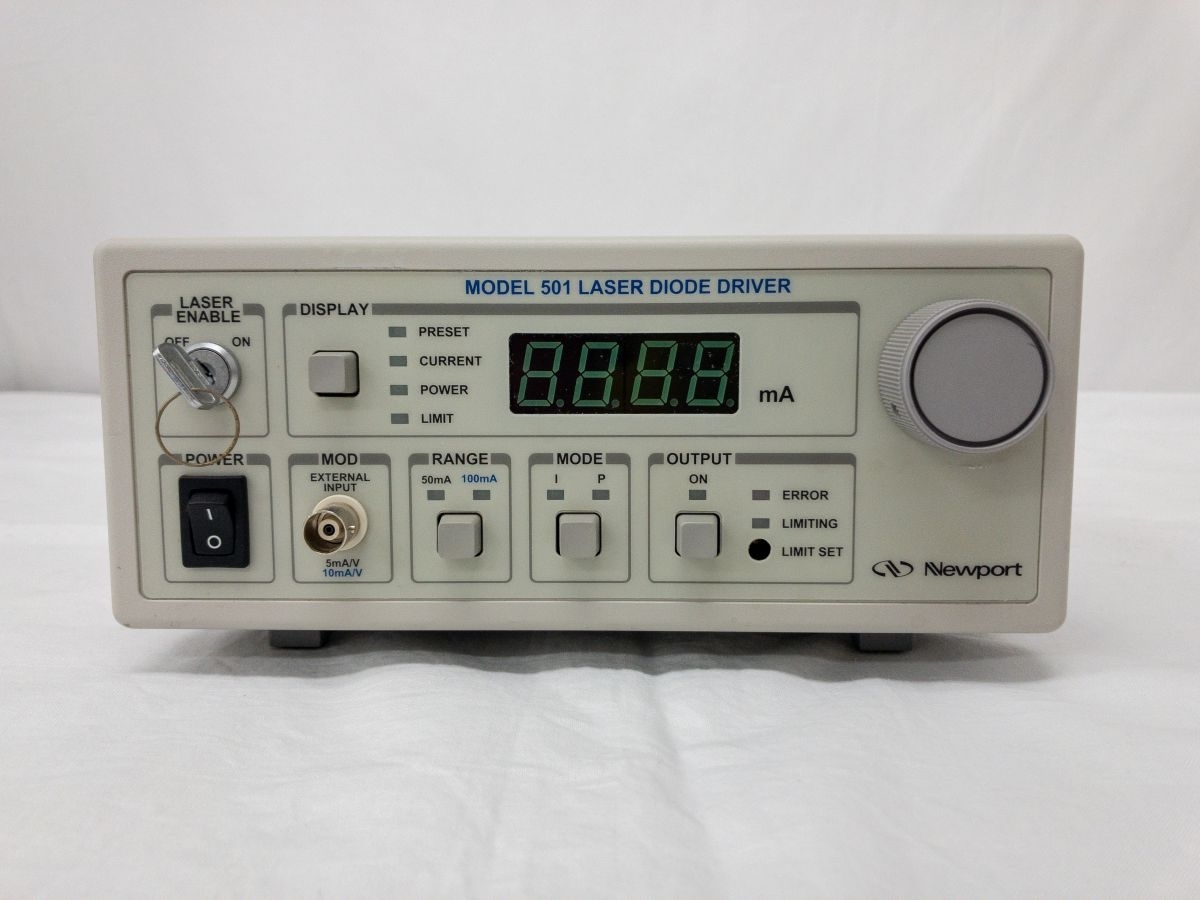 【正常動作品】Newport Model 501 レーザーダイオード・ドライバー