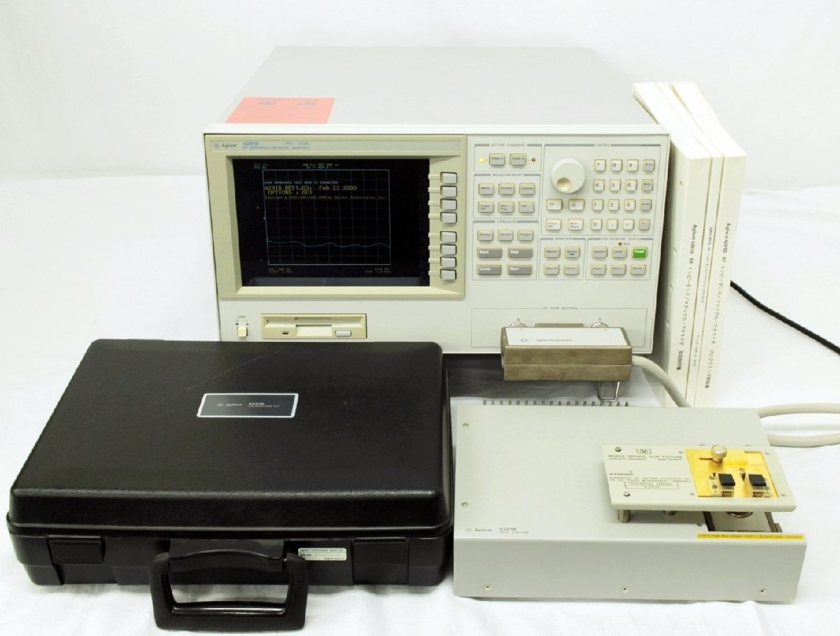 【正常動作品】Agilent 4291B RFインピーダンス/マテリアル・アナライザ