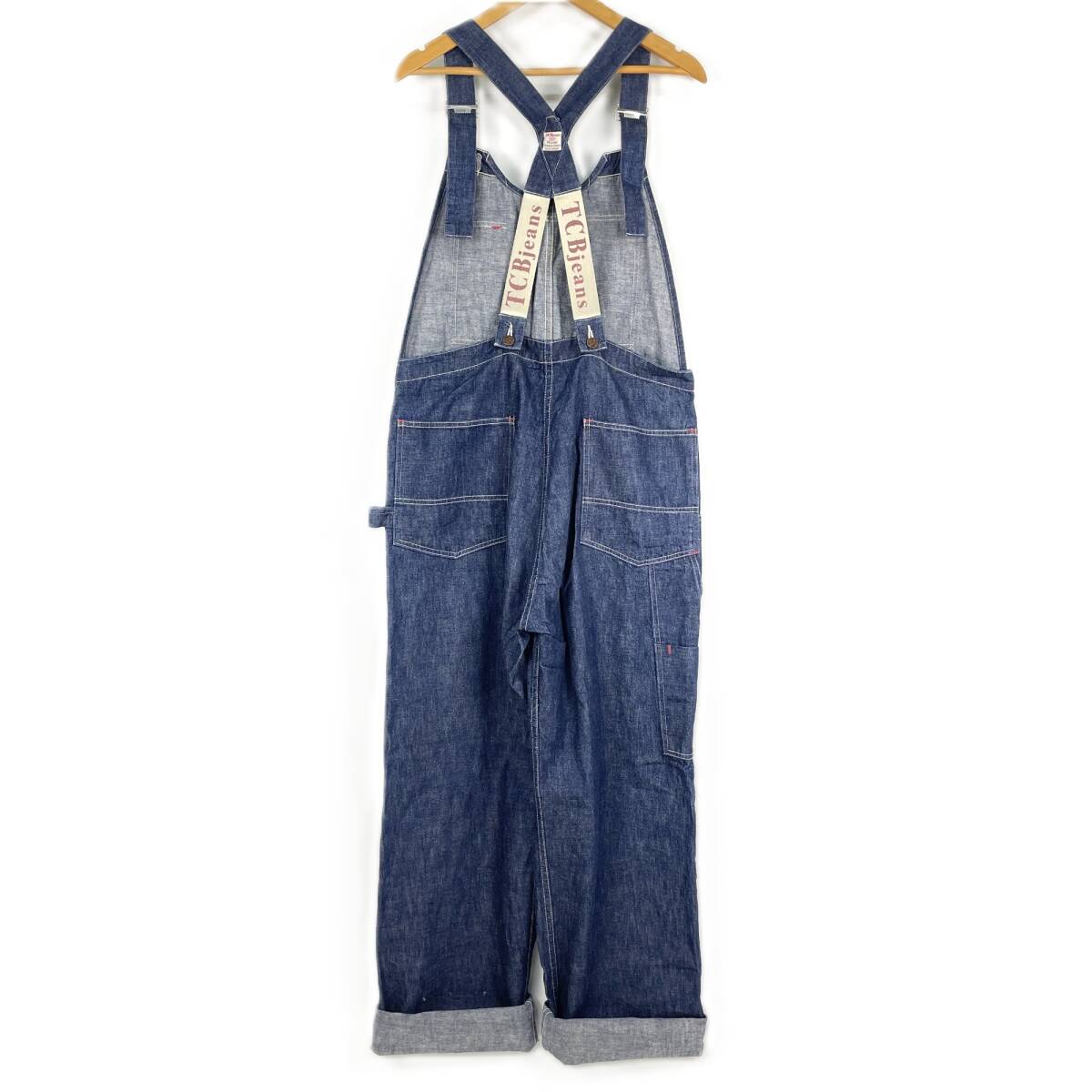 TCB　JEANS　ティーシービー ジーンズ　Tabby's Overall　タビーズオーバーオール　デニムサロペット　インディゴ