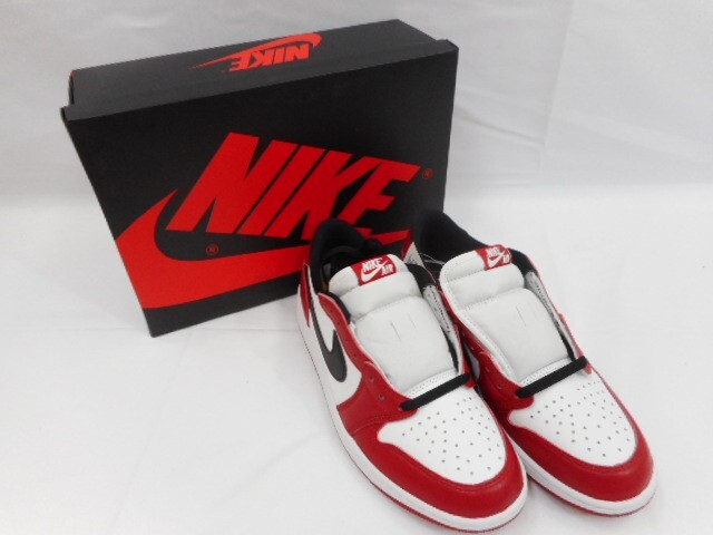 77 送80サ 1203YD05 NIKE AIR JORDAN 1 RETRO LOW OG ナイキ HQ6998-600 CHICAGO サイズ27.5cm 未使用