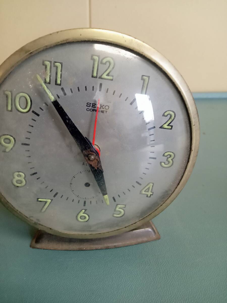 レトロ　セイコーseiko　置時計