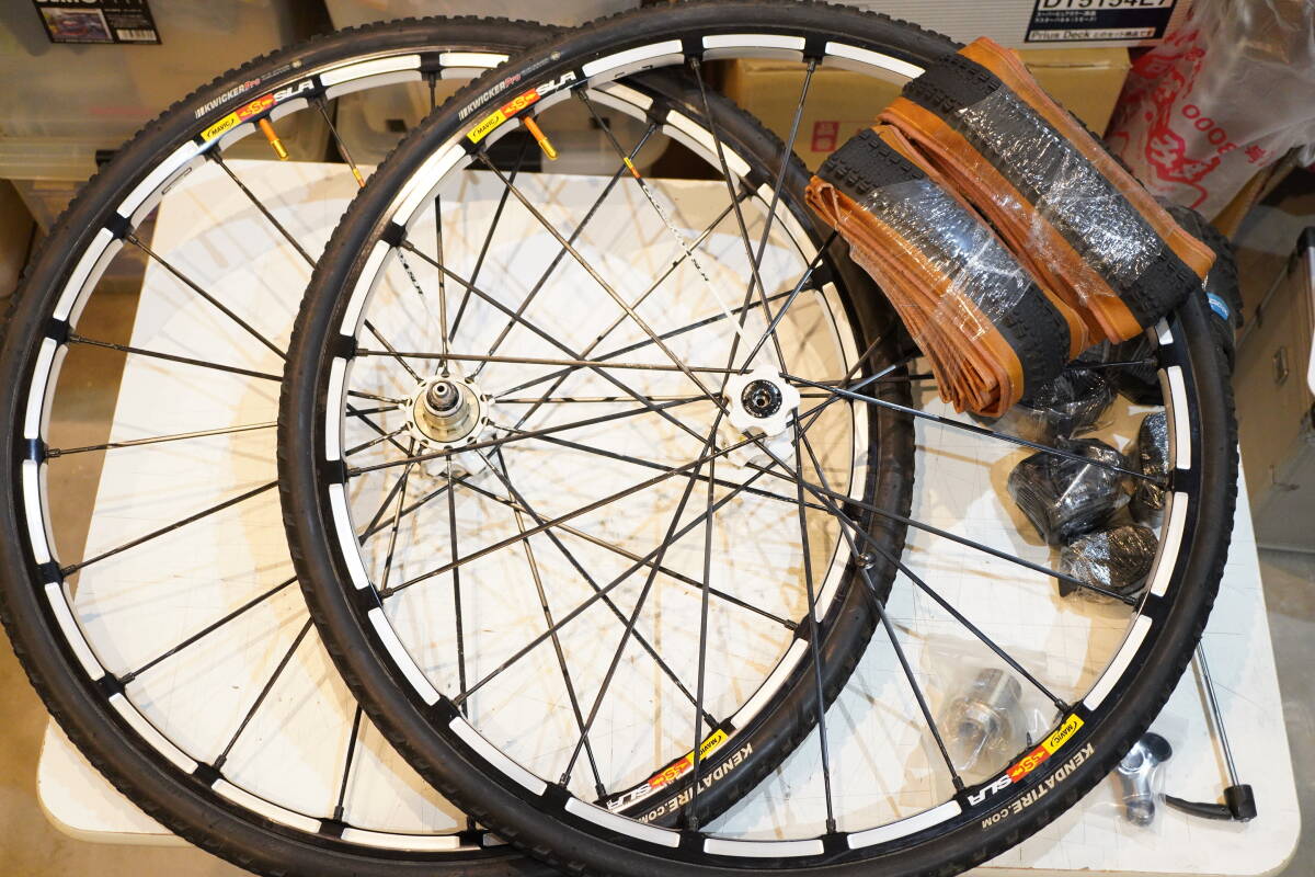 [LEFTY 29インチ 700C] MAVIC CROSSMAX SLR ホイール 前後 135mm クイック 142mm アクスル HG XD チューブレス 対応 MTB Cannondale 完組