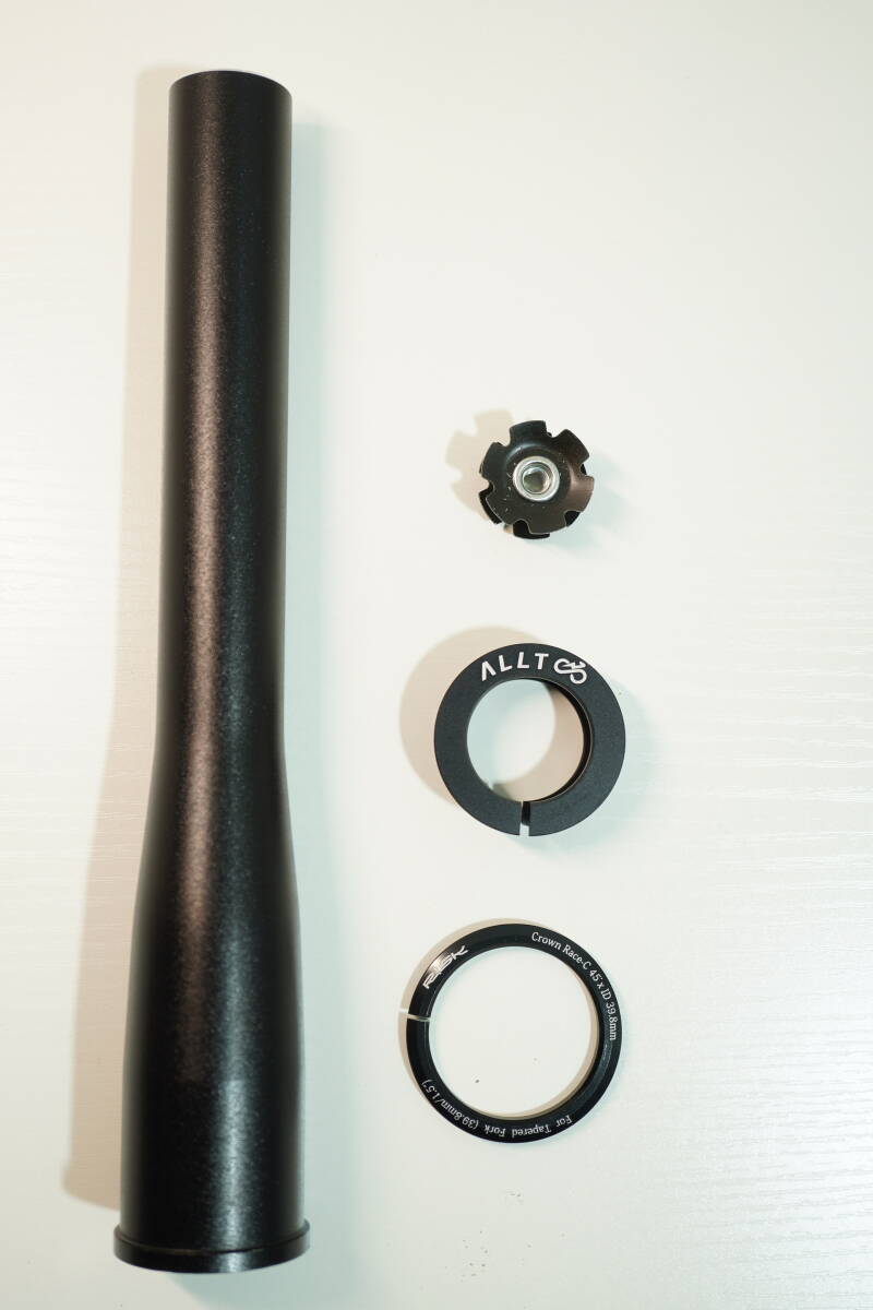 Lefty フロントフォーク 汎用化 ステアラー パーツセット Cannondale キャノンデール レフティ レフティー 1.5 OS 変換 MTB ロード