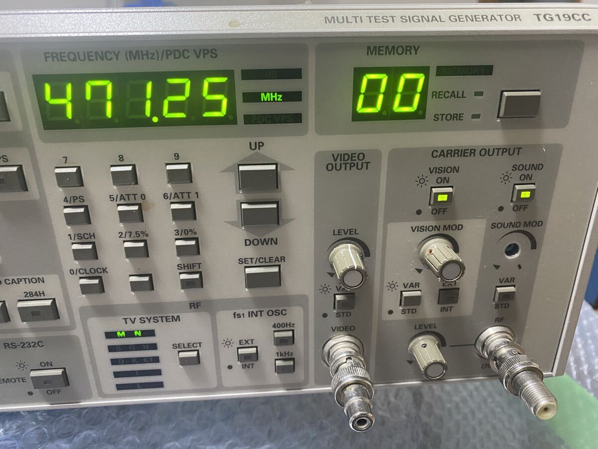 D5K043 ShibaSoku マルチテスト信号発生器　TG19CC 
