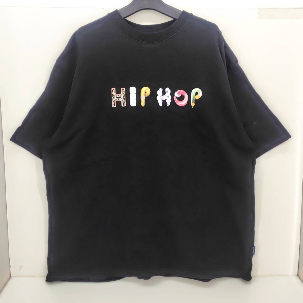 05w15091 アップルバム APPLEBUM アルファベット Alphabet T-shirt ブラック サイズXXL 中国製 メンズ 半袖Ｔシャツ 中古品