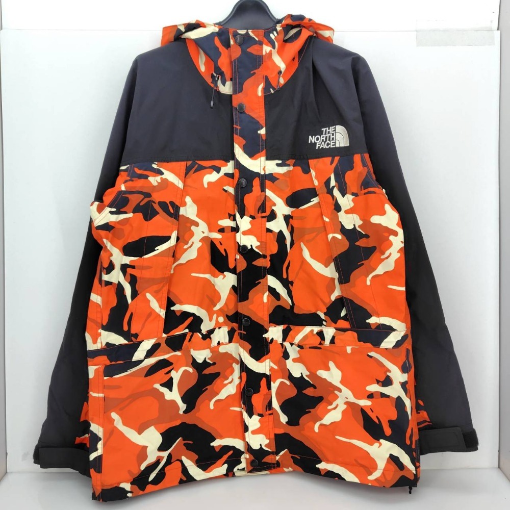 05w16552 ザ・ノースフェイス THE NORTH FACE ノベルティマウンテンライトジャケット オレンジ サイズXL メンズ NP62135 中古品