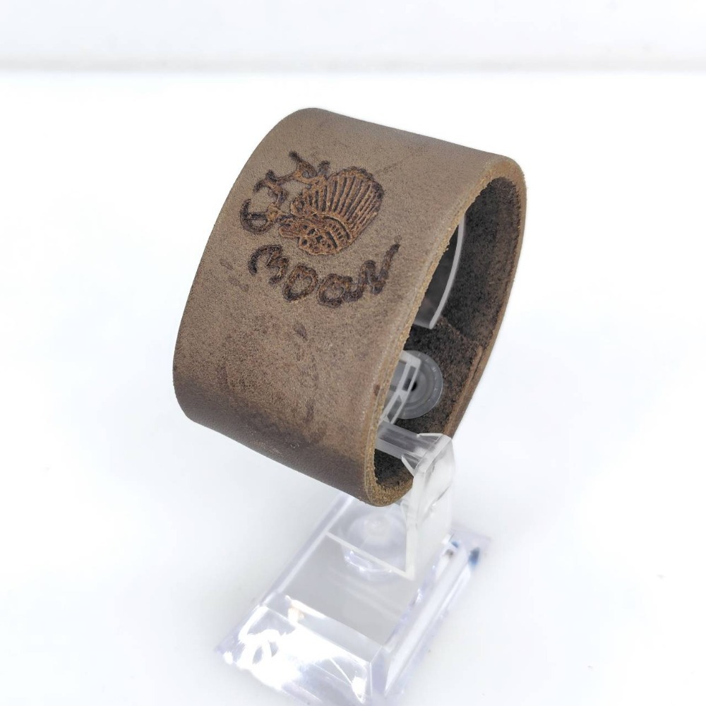 05w16744 レッドムーン REDMOON レザーブレスレット ダークブラウン メンズ ブレスレット 中古品 【館林店】