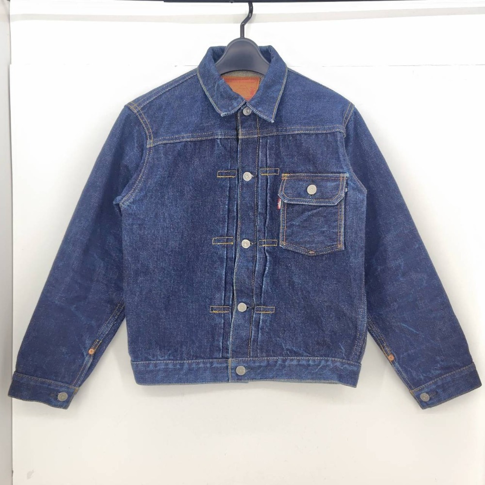 05w16761 サムライジーンズ SAMURAI JEANS 1st TYPE Gジャン ブルー サイズ38 メンズ デニムジャケット S551xx21oz 中古品 【館林店】